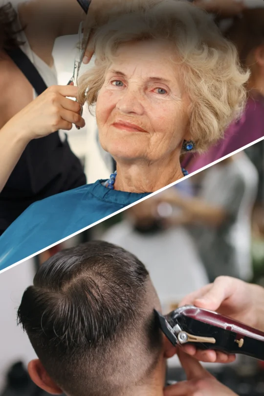 Haircuts & Styling Saff